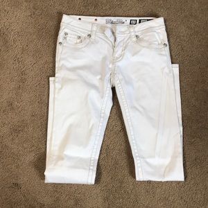 White Miss me 27 skinny